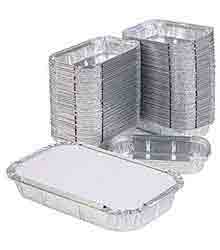 aluminium containers for food